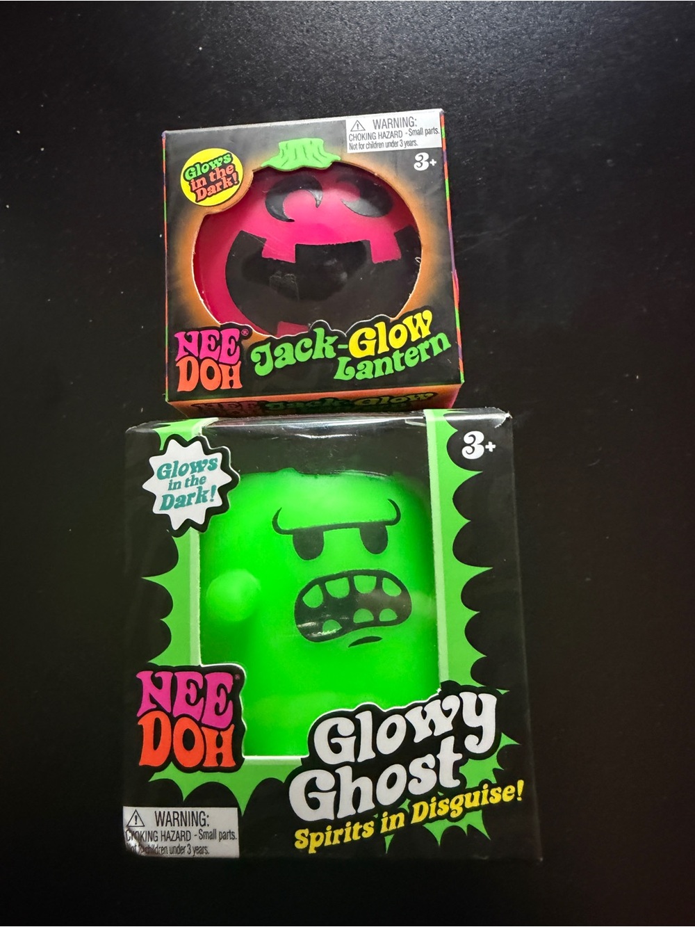 Glowy Ghost Kids Toy - Green Glow
